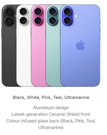iPhone 16 and iPhone 16 Plus
